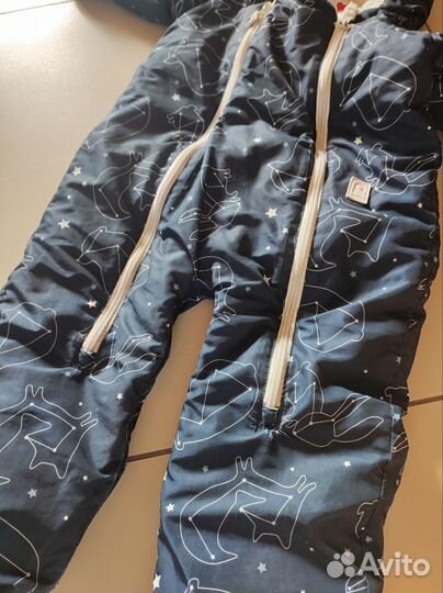 Зимний комбинезон трансформер 74/80 reima