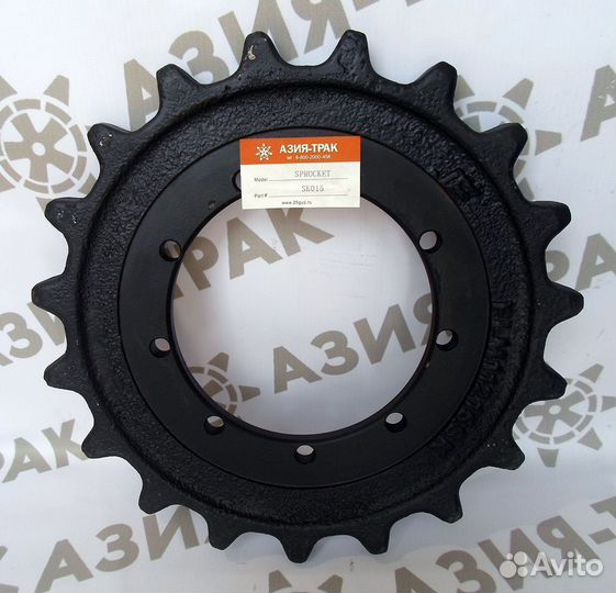 Звезда приводная на Kobelco SK015