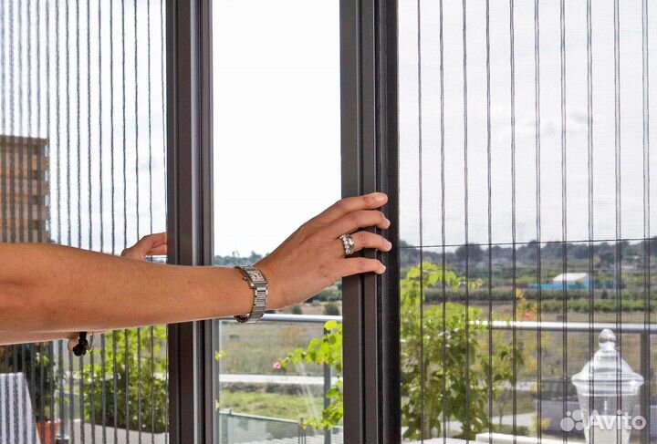 Москитные сетки на окна, двери, свое производство