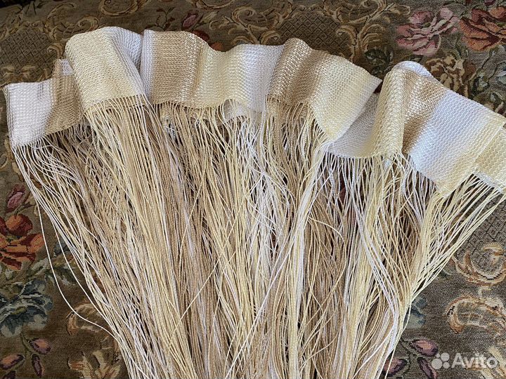 Штора нитяная