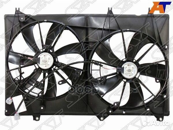 Диффузор радиатора в сборе toyota