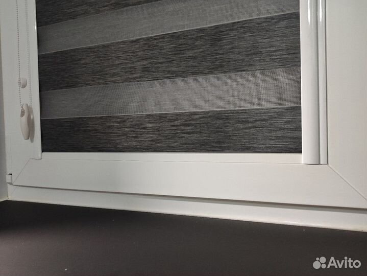 Рулонные шторы зебра