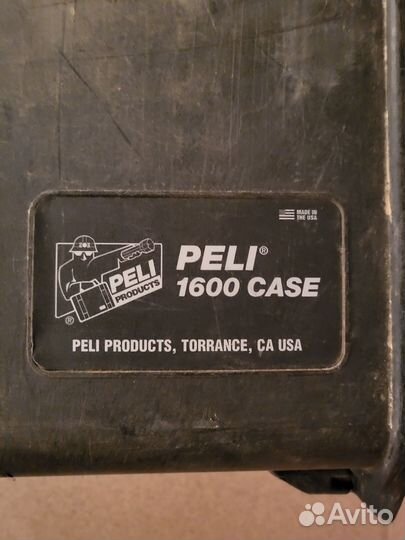 Ударопрочный кейс Peli 1600 Case