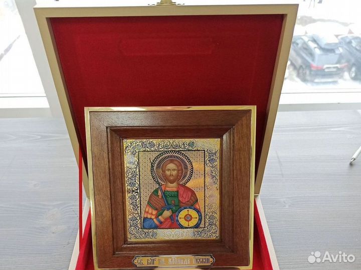 Икона благоверный Невский