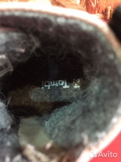 Ботинки на девочку 24 размер