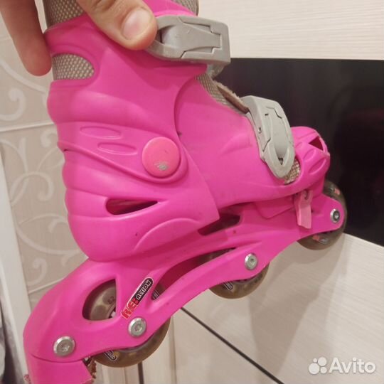Роликовые коньки детские раздвижные