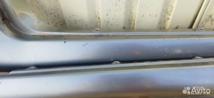 Накладки на пороги 2114