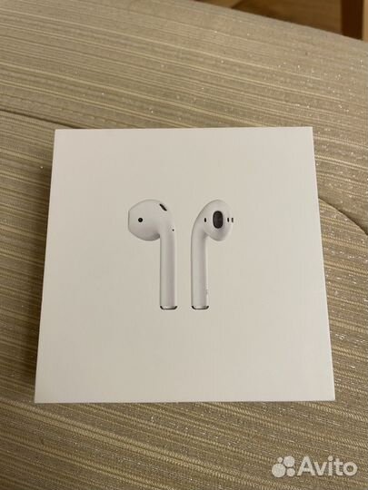 Беспроводные наушники apple airpods 2