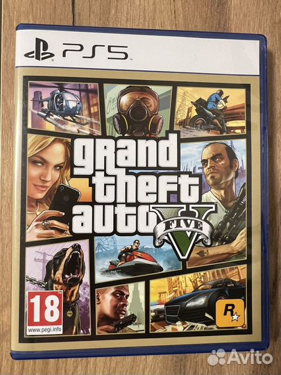Gta 5 ps5 диск