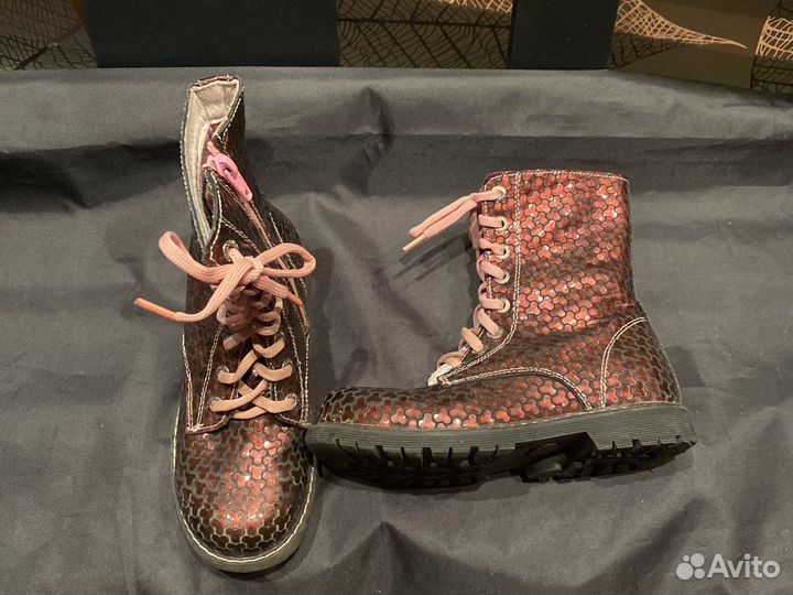 Ботинки демисезонные для девочки 30 размер