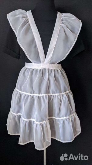 Фартук гипюровый новый