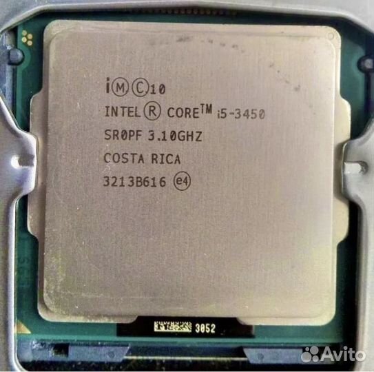 Процессор intel core i5 3450
