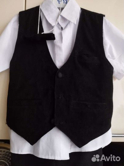 Рубашка детская для мальчиков 2-5