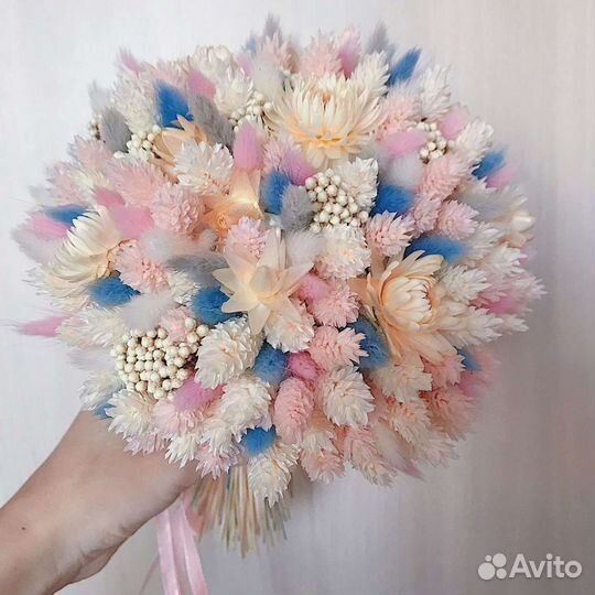 Букет невесты из сухоцветов