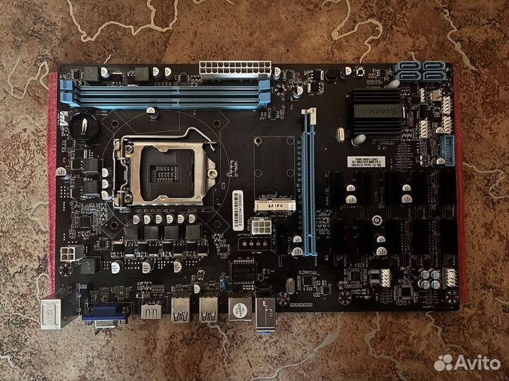 Esonic B250-BTC gladiator socket 1151 на запчасти