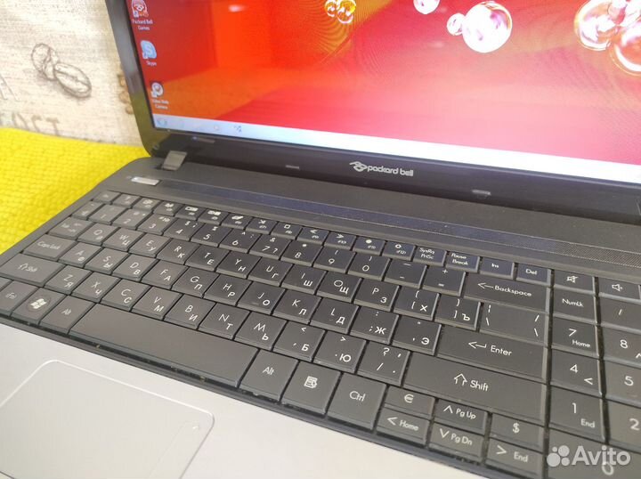 Шустрый ноут PackardBell Pentium 2020M + Ram 4Gb