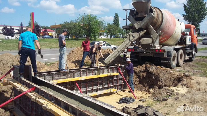 Аренда мелкощитовой опалубки стен и фундаментов