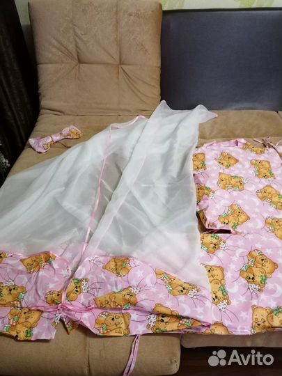 Блдахин и бортики