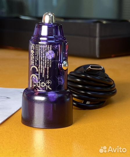 Зарядка для телефона в прикуриватель