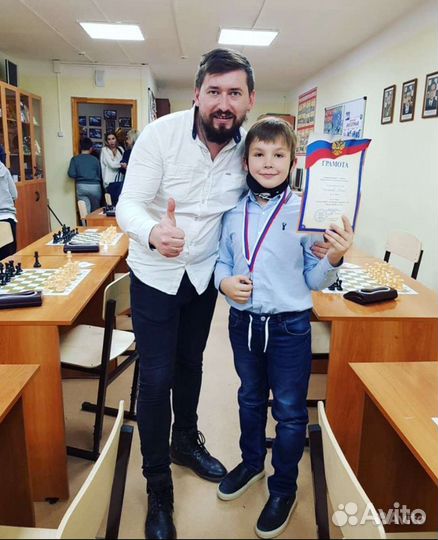 Профессиональный тренер по Шахматам (Очно,Онлайн)