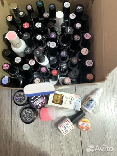 Набор гель лаков и баз для маникюра