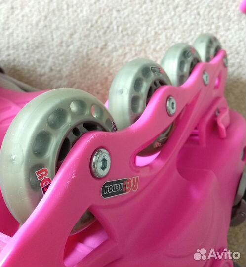 Роликовые коньки детские 32-35 р. для девочки