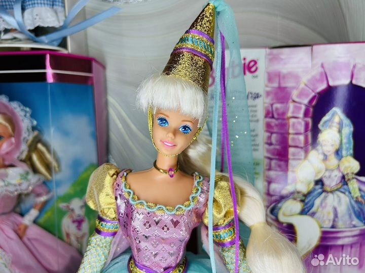 Куклы принцессы Барби Рапунцель Спящая красавица