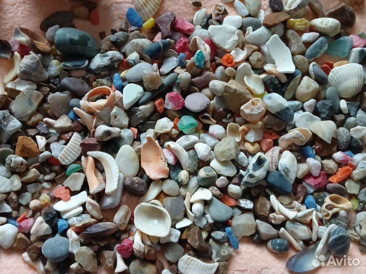 Камешки, ракушки