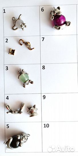 Пуговицы, колокольчики, заклепки, украшение одежды