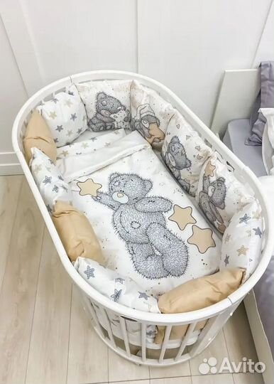 Бортики в детскую кроватку