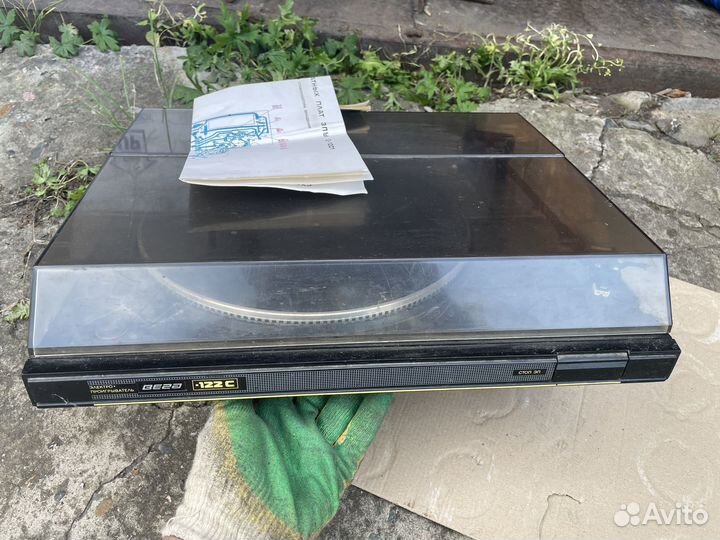 Проигрыватель винила вега 122с