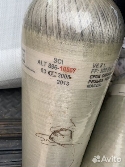 Композитный баллон сжатый воздух