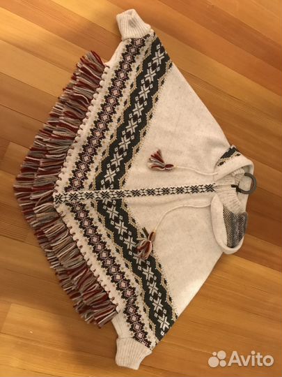 Пончо для девочки