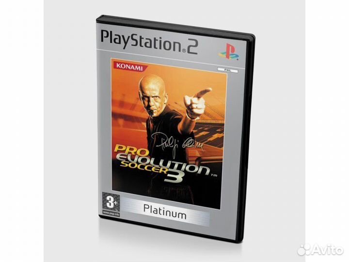 Pro Evolution Soccer 3 Platinum, б/у, английский