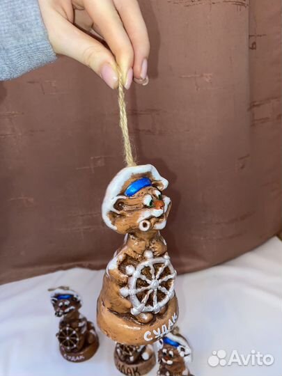 Колокольчик керамический