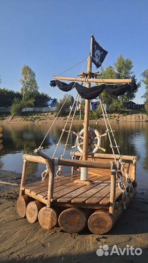 Продаю плот Деревянная нога в подарок:)