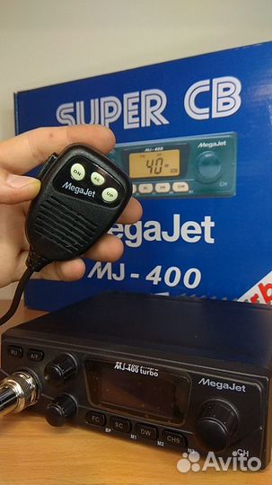 Megajet MJ-400 Turbo автомобильная радиостанция