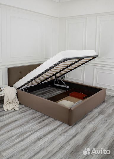 Кровать + матрас + подъемный механизм Роза