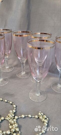Бокалы ссср.набор,для шампанского