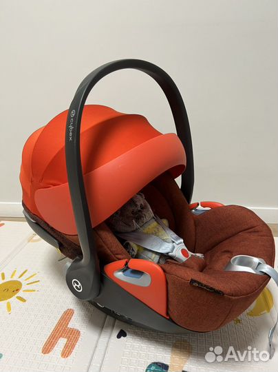 Автолюлька Cybex Cloud Z i-Size plus Autumn gold