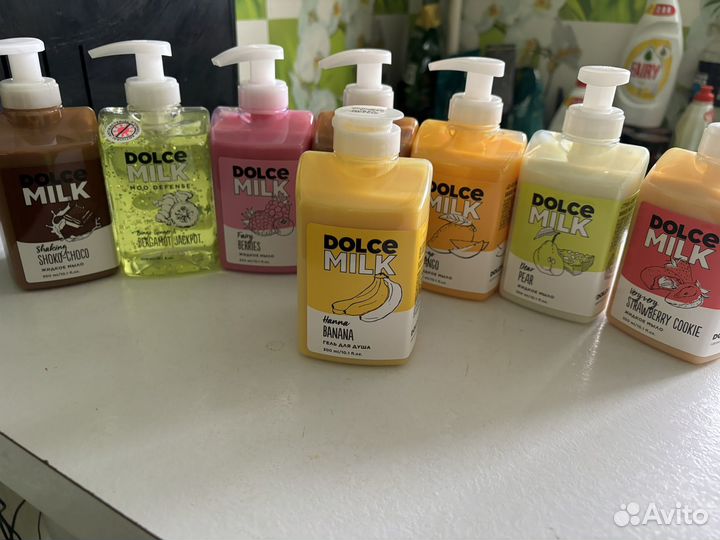 Косметика мыло, гели, дезодоранты Dolce milk