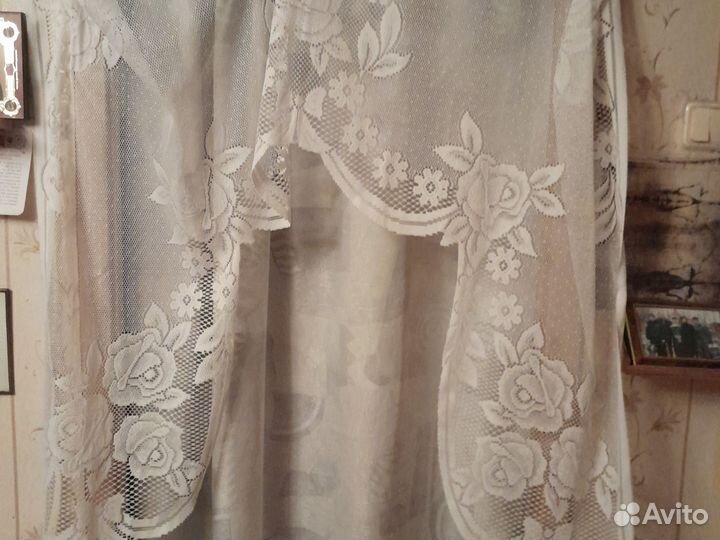 Тюль новая на кухню