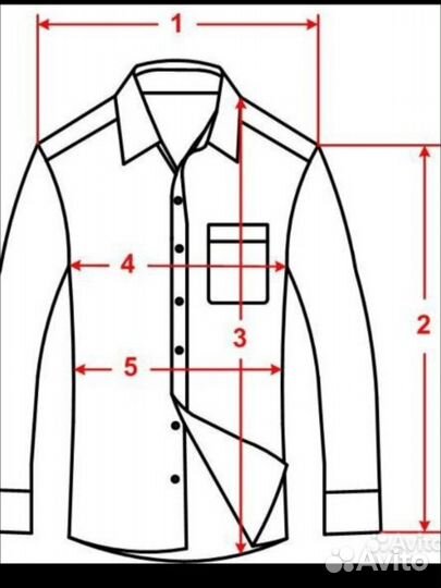 Рубашка Calvin Klein, оригинал, размер М