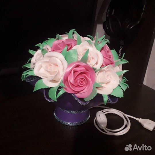 Светильники из изолона, ручная работа