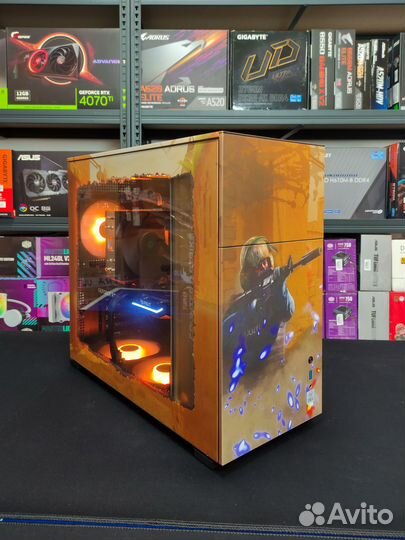 Игровой компьютер 12400F/16гб/512гб/RTX 4060 8гб