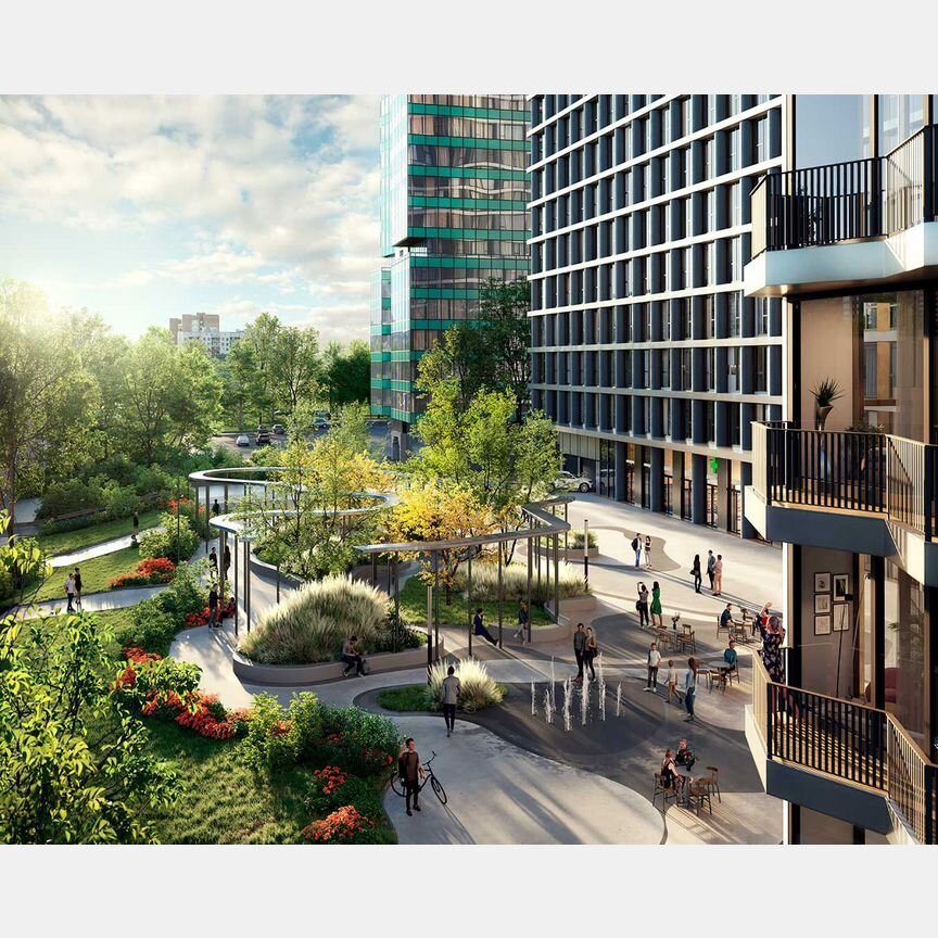 2-к. апартаменты, 57,7 м², 2/29 эт.