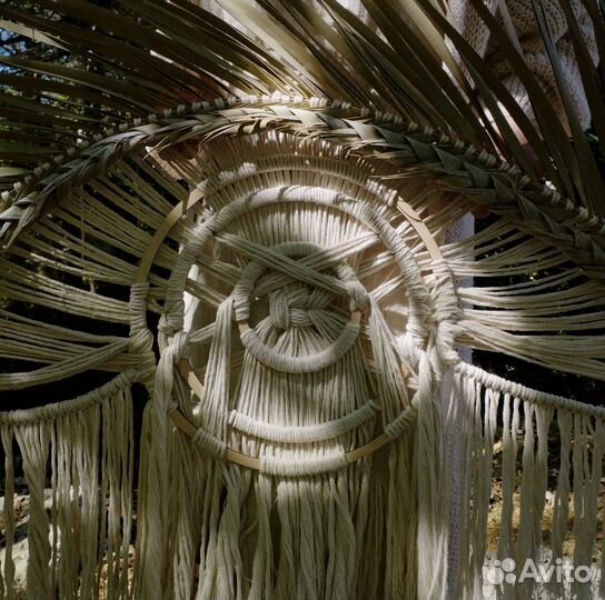 Панно макраме