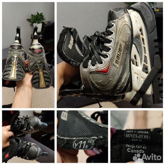 Для хоккея экипировка детская -5 лет, рост 122-128