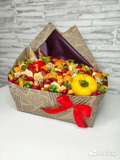 Мужской, мясной, съедобный букет