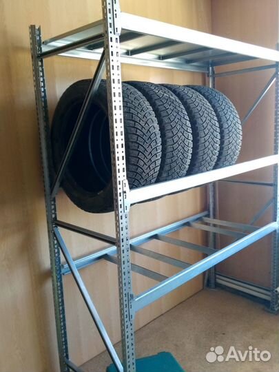 Стеллаж для шин, колес в гараж